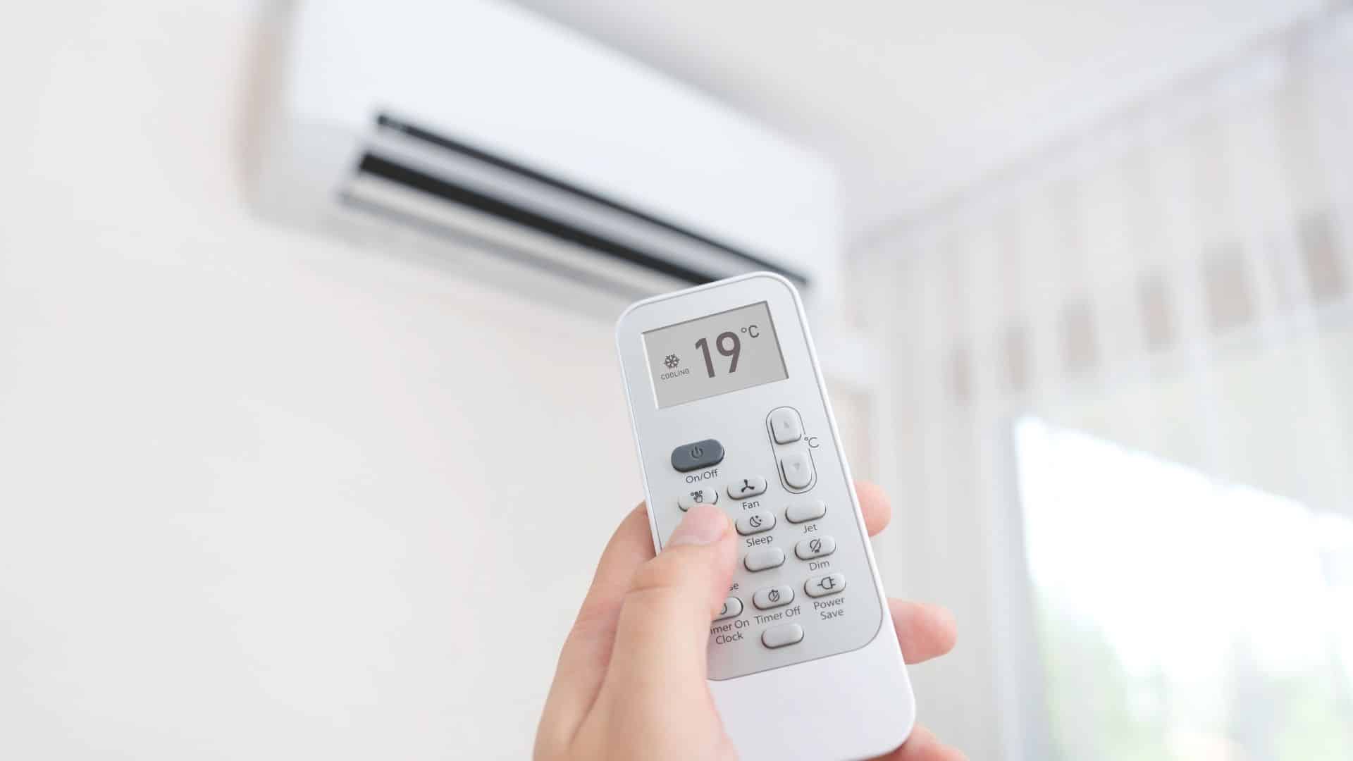 Contrôler une climatisation réglée à 19°C avec New Clim.